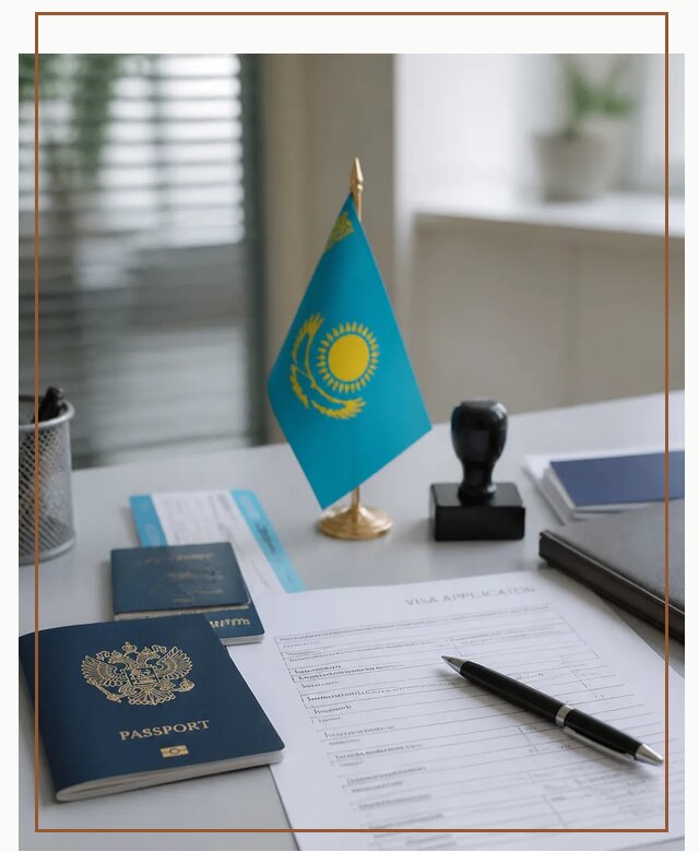 Оформление визы в Казахстан для поездки и работы в Алексеевке