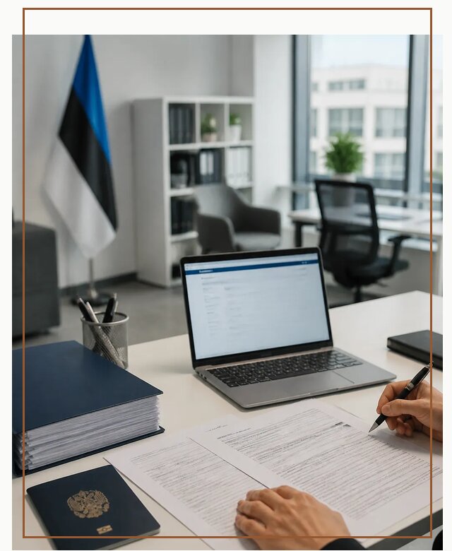 Оформление ВНЖ в Эстонии для переезда и легального проживания в Алексеевке