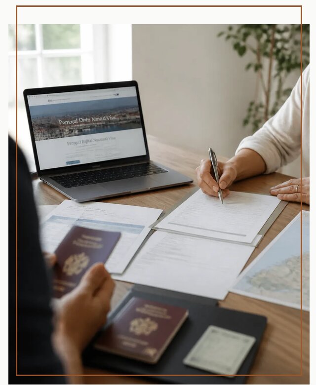 Оформление Digital Nomad и ВНЖ Португалии в Алексеевке